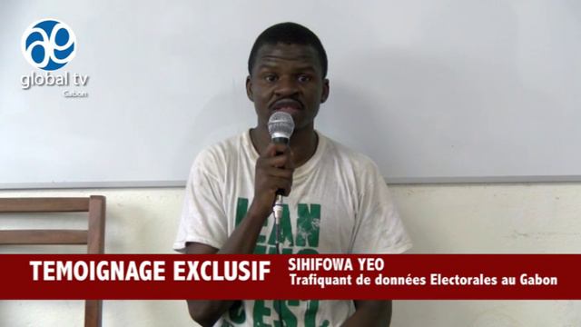 TEMOIGNAGE EXCLUSIF SIHIFOWA YEO Trafiquant de données Electorales au Gabon смотреть онлайн