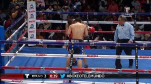 Joel Montes De Ocas vs. Luis Huilot (Pelea completa) | Boxeo | Telemundo Deportes