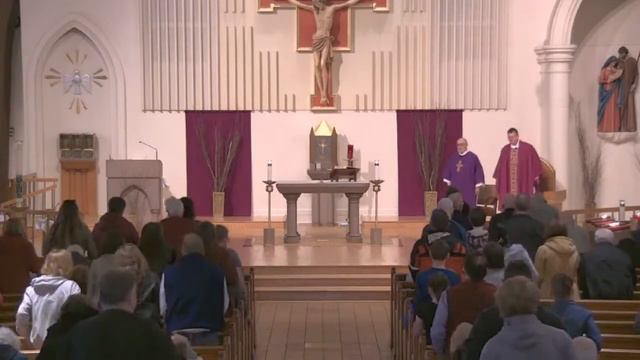 Sunday 3/5/23 12:00PM Mass смотреть онлайн