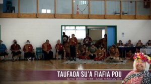 Reception for Taufaoa Su'a Fiafia Pou (nee Autagavaia)