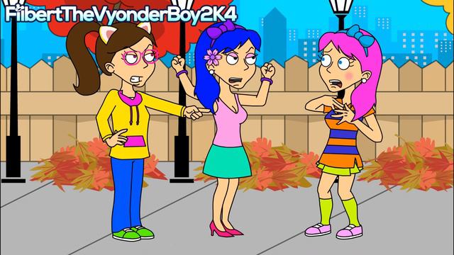 Amber Punches Stella Benson/Grounded (Short) смотреть онлайн