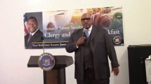 Senator Sanders' Clergy Breakfast 5.27.16 - Rev. Dr. Johnny Green (Part 1)