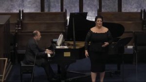 Mezzo-Soprano, Janara Kellerman sings "Die Mainacht" by Brahms