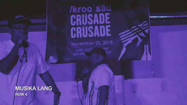 ROW 4 - MUSIKA LANG LIVE PERFORMANCE  SAN ANDRES MANILA