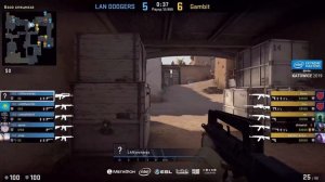 Gambit vs. LAN DODGERS - IEM Katowice 2019 Closed Minor CIS QA - map1 - de_dust2 [Anishared]