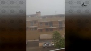 Apocalypse in Spain! ⚠️ A hurricane sweeps trees and rooftops away in Bergueda, Catalonia