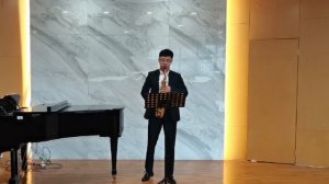 JiangZhaoxiang Saxophone Round4MSMU Valse languid - Caprices Sigfrid Karg Elert