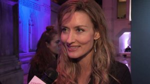 Natascha McElhone BFI Luminous Fundraising Gala and Auction Red Carpet Interview