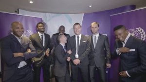 Hazard Loses It When Ivanovic Speaks English (Human Appeal PromoShoot)