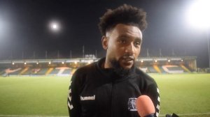 INTERVIEW | Adi Yussuf post Woking (FA Trophy)