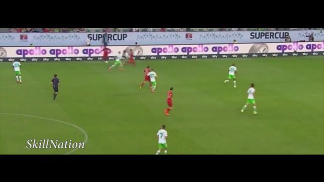 Douglas Costa vs Wolfsburg  Super Cup 2015  010815 HD