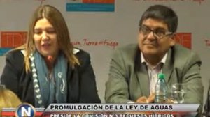 Promulgación de la Ley de Aguas