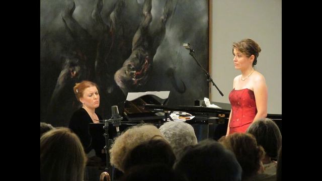 Verica Grmuša soprano  Mina Miletić piano - Miloje Milojević Jesenja Elegija Autumn Elegy