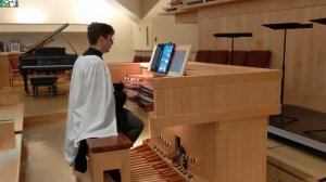 Pentecost Postlude; "Veni Creator Spiritus by Nicolas de Grigny"