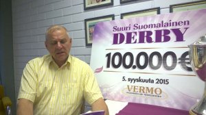 Serkamon vihjeet: Vermon Toto76-ravit Suuri Suomalainen Derby la 5.9.2015