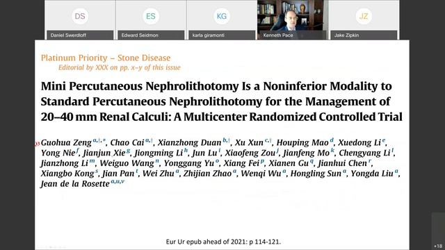 Urology Teaching Collaborative | 5/18/21 | Dr. Kenneth Pace: Mini-PCNL: When, How, and Why смотреть онлайн