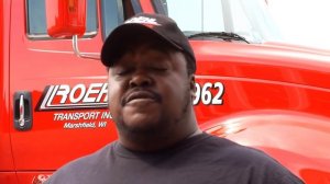 The Get Your CDL Program at Roehl Transport: Ronald M. - Driver Support