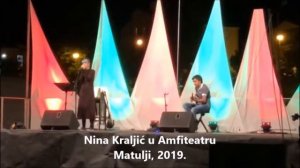 Nina Kraljić u Amfiteatru @ Matulji, 2019.