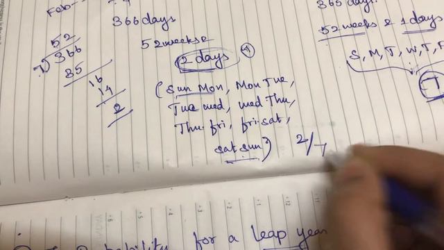 53 Sundays , 52 Sundays , 53 Mondays - How to find the Probability of Leap and Non Leap year?? смотреть онлайн