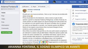 Arianna Fontana annuncia: vado avanti fino alle prossime Olimpiadi.