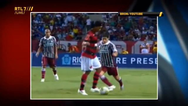 Voetbal International 21-03-11 - Manolev doet een Ronaldinho aanname смотреть онлайн