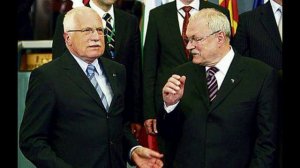 Prezident Václav Klaus vs. slovenský moderátor