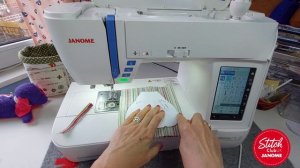 Janome Stitch Club Angel Bunting