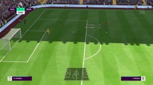 Villa vs burnley fifa 20