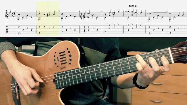 White Christmas - Irving Berlin (Classical guitar) смотреть онлайн