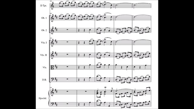 Johann Friedrich Fasch - Trumpet Concerto in D major. {w/ score.} Trumpet: Maurice André. смотреть онлайн