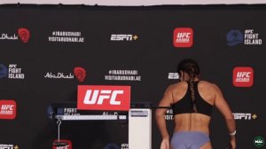 UFC Fight Island 4: Holly Holm vs. Irene Aldana Official Weigh-Ins (Main Card)