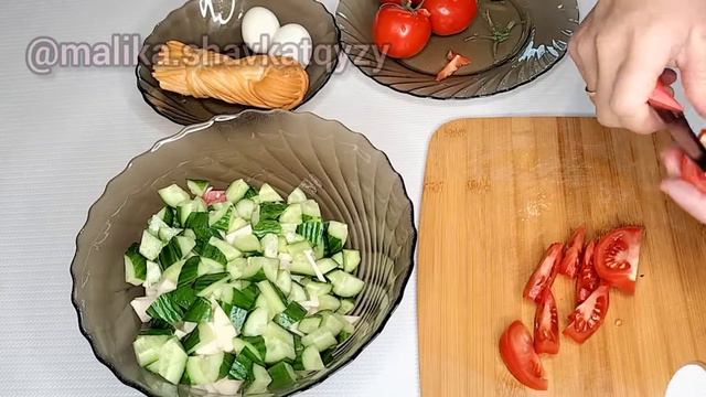 Королевский салат. "Хан" салаты. Хит салат. смотреть онлайн