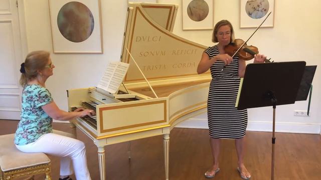 Élisabeth Jacquet: Sonate in d (Teil 3/3) aus Pièces de Clavecin, Paris 1707 LaPortaMusicale смотреть онлайн