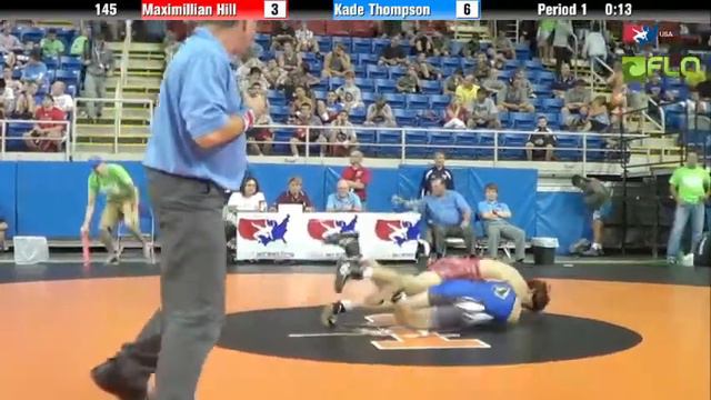 Cadet 145 - Maximillian Hill (Illinois) vs. Kade Thompson (Idaho) смотреть онлайн