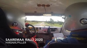 Saarema Ralli 2020 cow watching truck racing