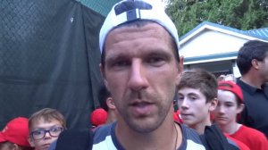 Jurgen Melzer  talked about Elias Ymer in VancouverCH 2015