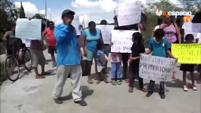 Protestan en Villas de Oriente, Kanasín смотреть онлайн