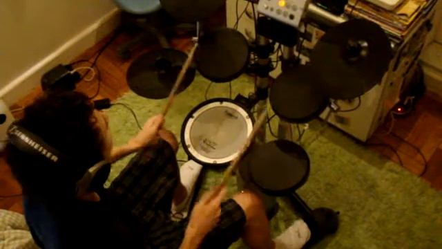 Muse-Hysteria Drum Cover смотреть онлайн