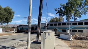 Panorama Rd. Railroad Crossing - Riverside, CA (+Wayside Horn)