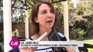 LIC. LAURA COLLE - DELEGADA DE LA SECRETARÍA PROVINCIAL DE NIÑEZ, ADOLESCENCIA Y FAMILIA