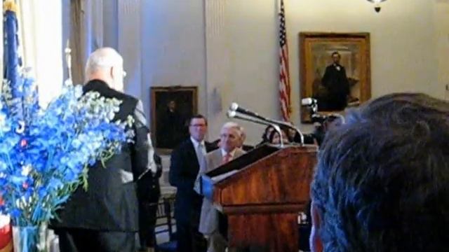 Michael B. Mukasey and Major General John Singlaub honored at the Union League Club NYC