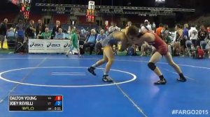 126 Cons. Round 5 - Joey Revelli (Utah) vs. Dalton Young (Washington)