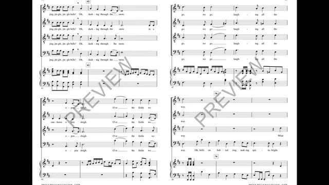 Jingle Bells Hallelujah (SATB Choir) - Arranged by Jonathan Miller смотреть онлайн