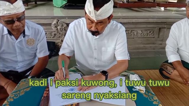 pertisentana Ida Arya blog, pangukuhan pasemetonan Puri Agung Jembrana ring Puri Ageng Mengwi смотреть онлайн