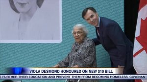 Video: Viola Desmond to be first Canadian woman to grace face of banknote