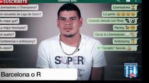 Preguntas y respuestas a Gustavo Bou -  Racing Club Pasion