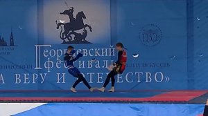 Тайский бокс выступление под мощнейшую русскую песню.