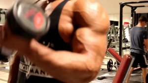 Arm Workout with Musclemania Pro Onome Egger