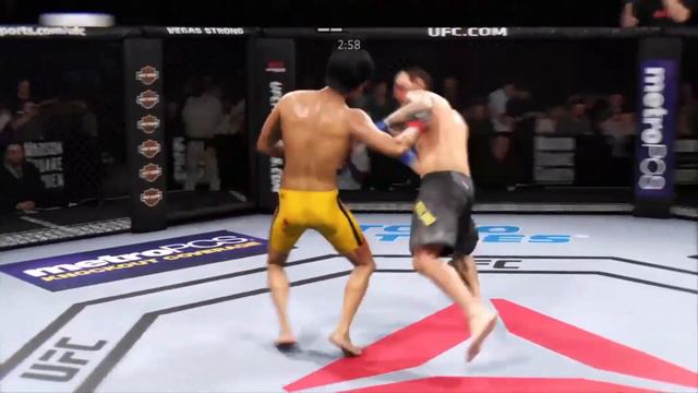 Bruce Lee vs. Renato Moicano [EA Sports UFC 3] - K1 Rules