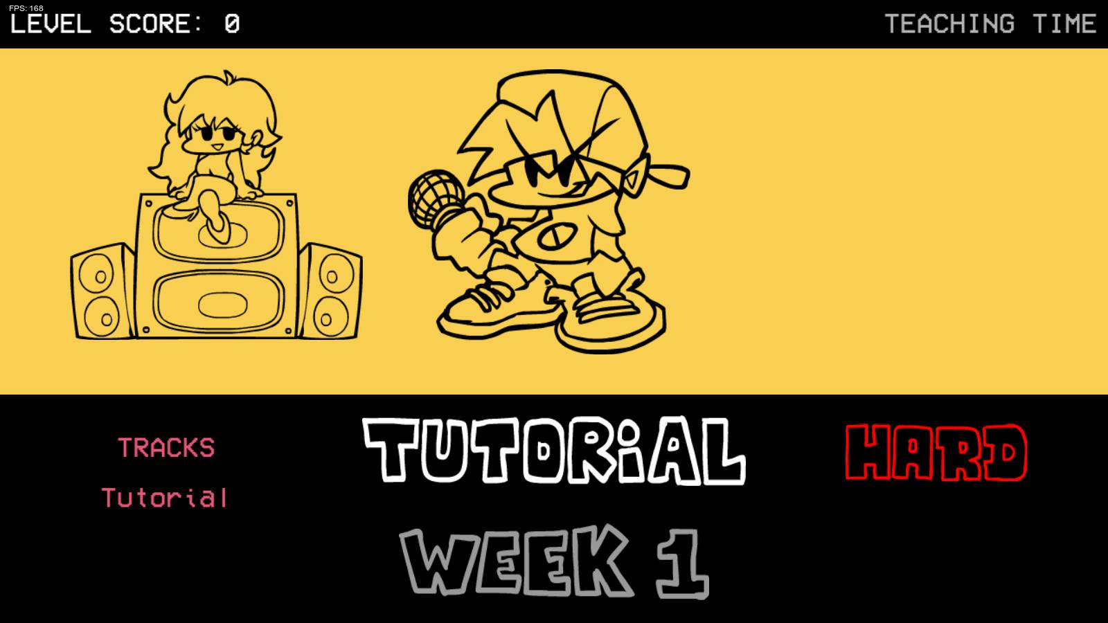 Friday Night Funkin': Tutorial Hard